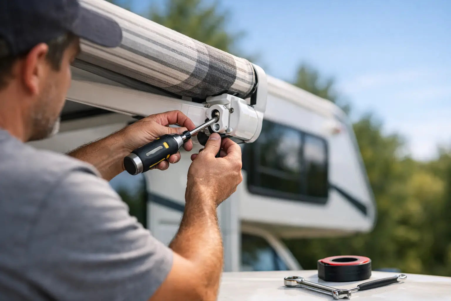 RV Awning Repairs You Can Handle Before a Trip