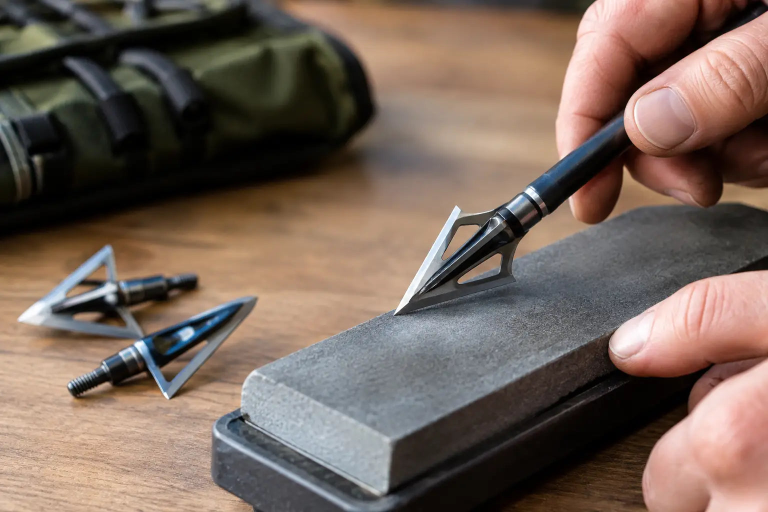 How to Sharpen Broadhead Blades Without Ruining Them