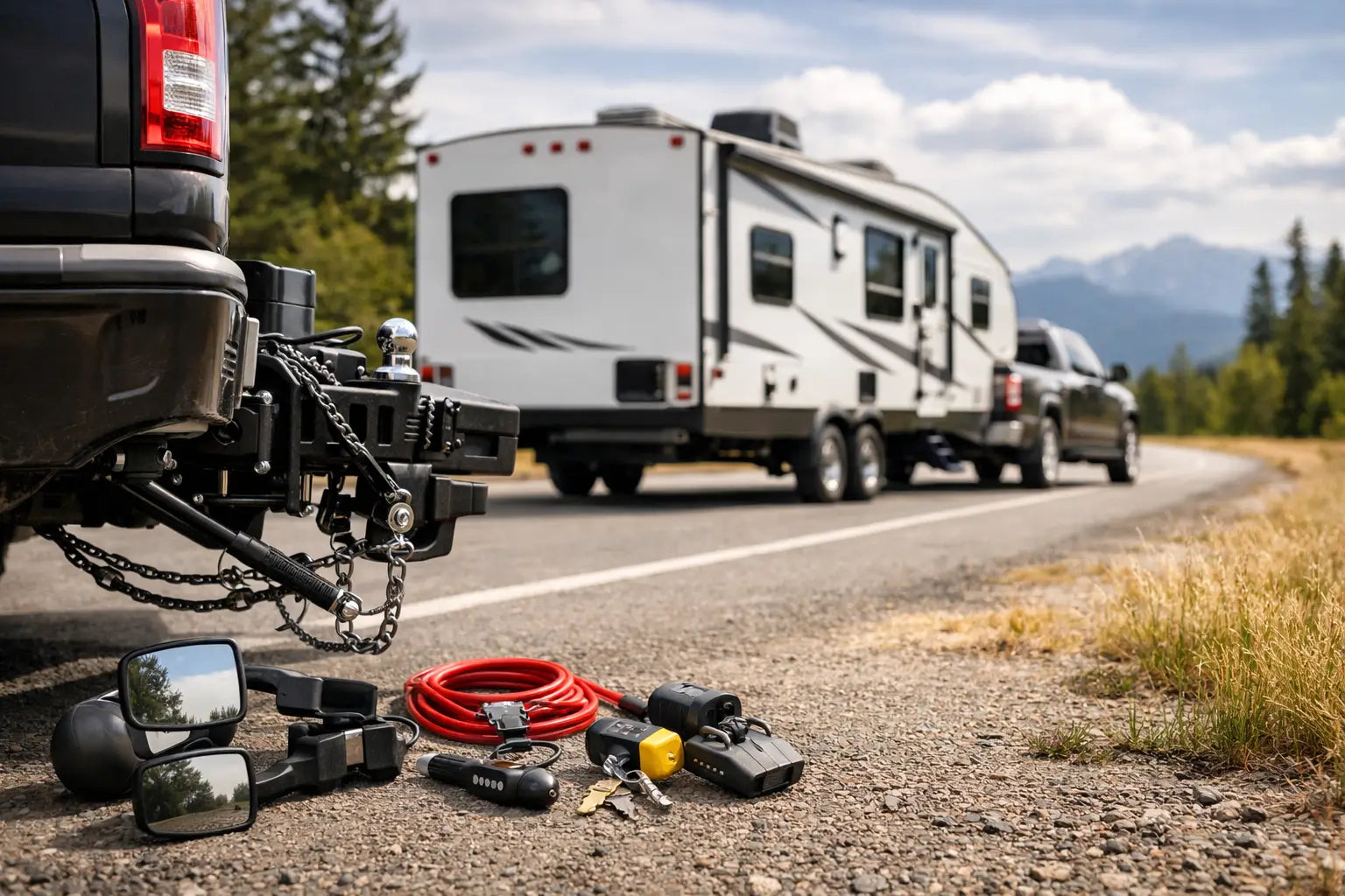 RV Towing Accessories Guide for Safer Trips