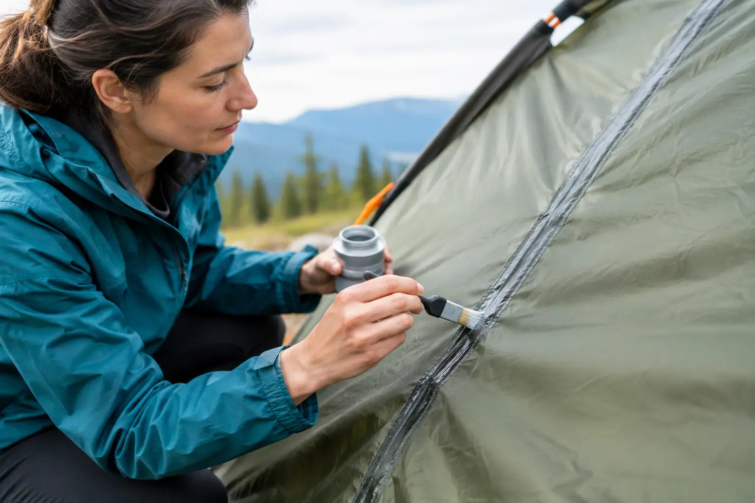How to Waterproof Tent Seams Before Rain