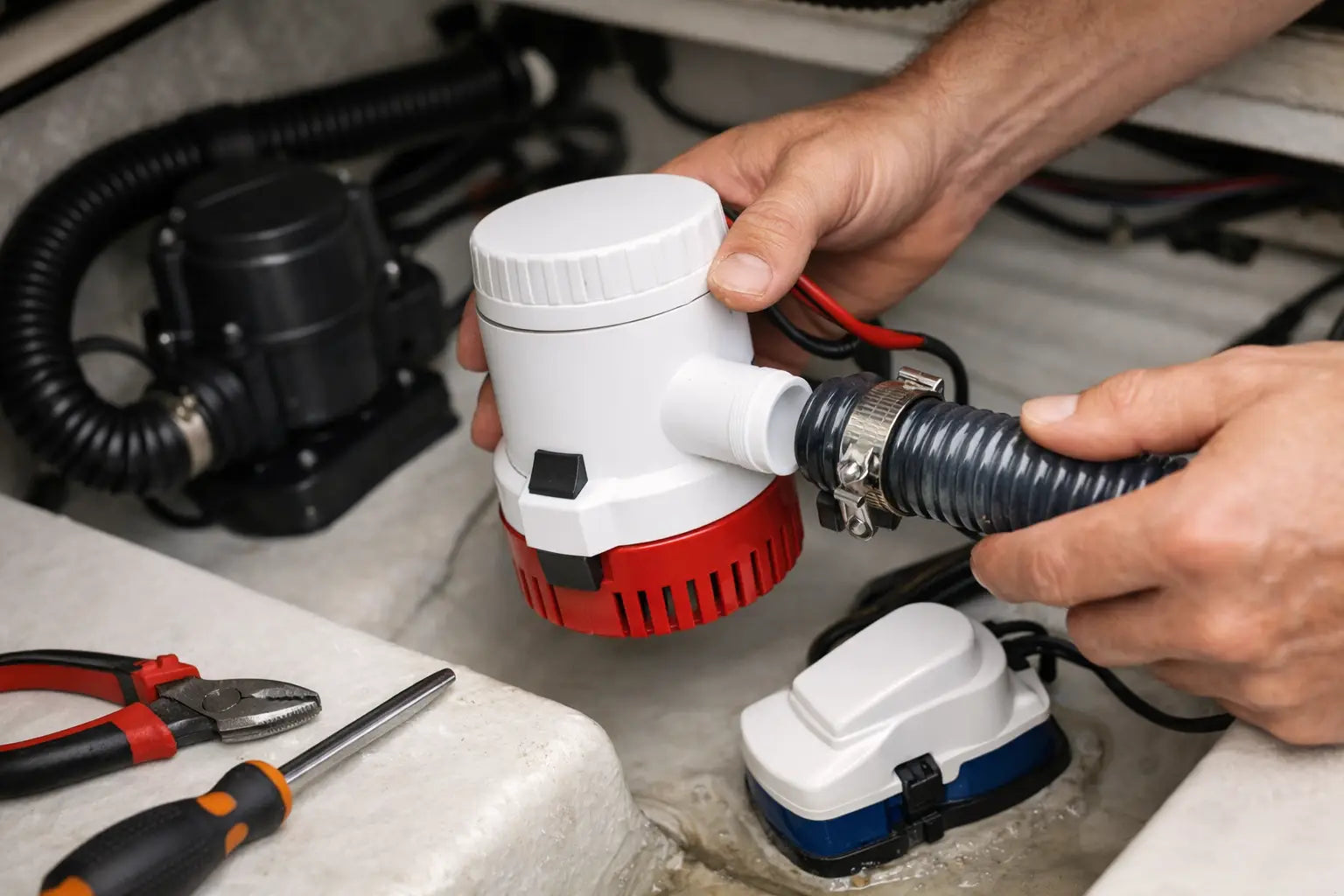 Installing a Boat Bilge Pump the Right Way