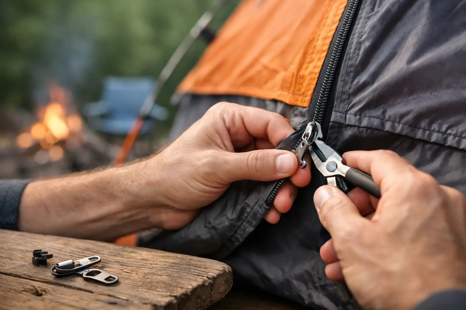 Repairing Tent Zippers for a Better Camp