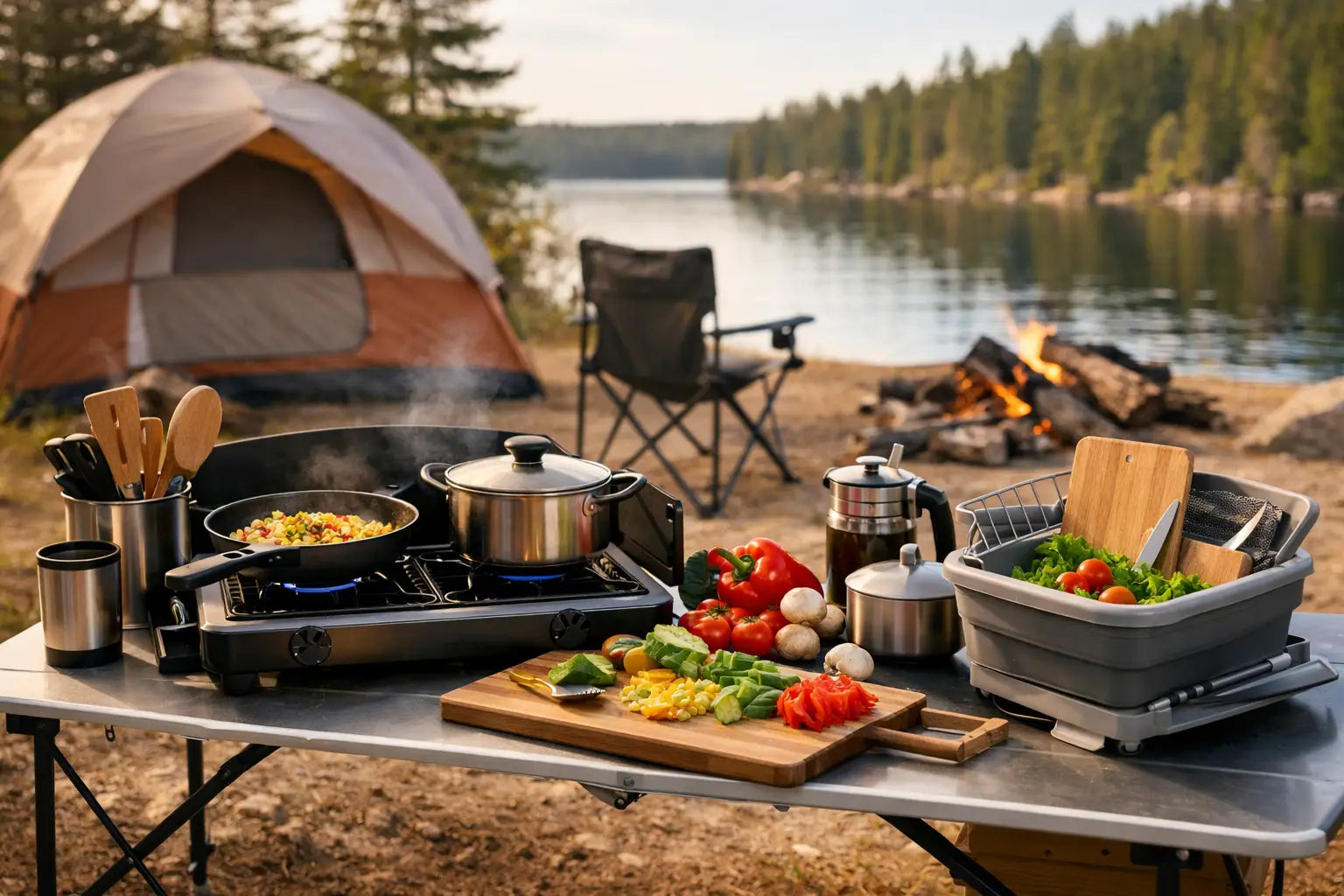 Camp Kitchen Setup Guide for Easy Meals