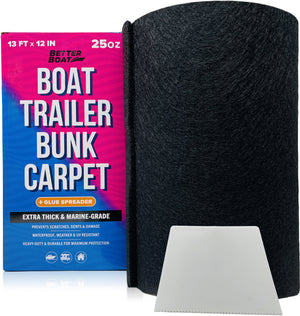 Boat Trailer Bunk Carpet for Bumpers