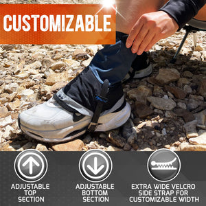 Pike Trail Mid Length Gaiters Small/Medium Adjustable Fit