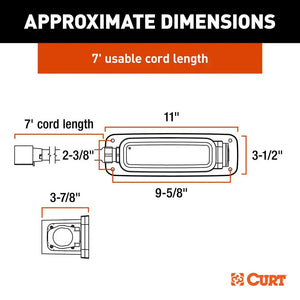 CURT True Course Electronic Trailer Sway Control System Using One Control Auto