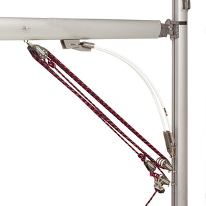 Barton Marine Boomstrut Silver/White f/Boats Up To 20'