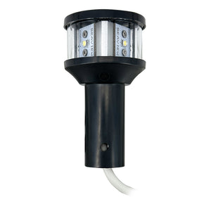 Seaview 12V C5 Certified Round 3nm LED Combo Masthead All-Round Light - Black