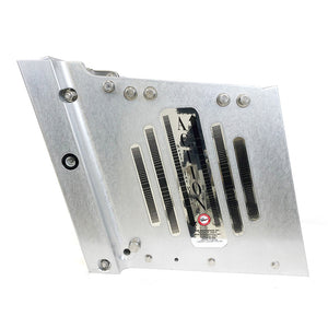 Bob's Machine 14" Setback Action Series Hydraulic Jack Plate - Silver