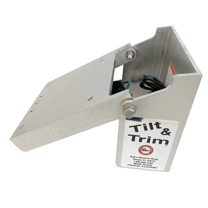 Bob's Machine Action Series Tilt Trim f/Clamp on Motors - Silver - 30HP