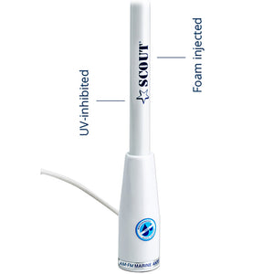 Scout KS-115 AM/FM 5' Fiberglass Antenna