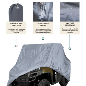 UTV Cover - Extra Large 160" L x 62" W x 75"H