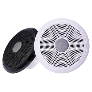Fusion XS-F40CWB XS Series 4" 120 Watt Classic Marine Speakers - White Black Grill Options
