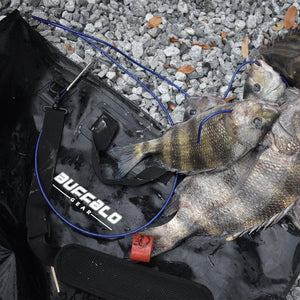 32'' Waterproof Fish Bag With Aerator Pocket for Live Bait