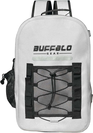 27QT Waterproof Fishing Backpack with Rod Holder