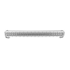 Black Oak 30" Marine Curved Double Row LED Light Bar - Spot Optics - White Housing - Pro Series 3.0