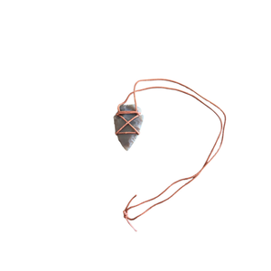 Handmade Replica Arrowhead Necklace