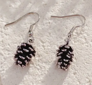 Pine Cone Earrings