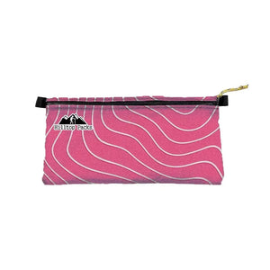 Zipper Pouches TOPO Patterns Ultralight D50T fabric