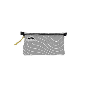 Zipper Pouches TOPO Patterns Ultralight D50T fabric