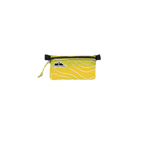 Zipper Pouches TOPO Patterns Ultralight D50T fabric
