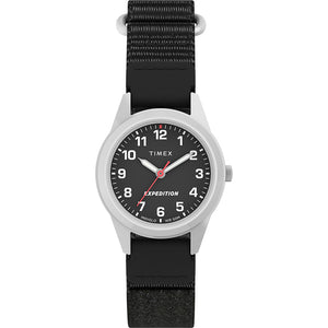 Timex Expedition Field Mini Watch - Black Dial FastWrap Strap