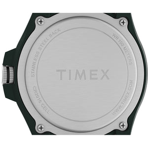 Timex Expedition Acadia Rugged Black Resin Case - Natural Dial - Brown/Black Fabric Strap