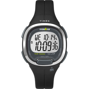 Timex Ironman Essential 10MS Watch - Black Chrome