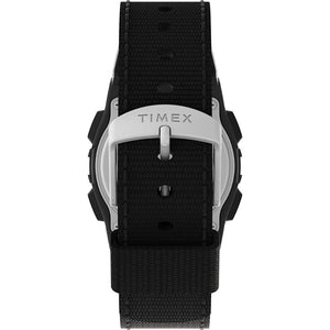 Timex Expedition CAT Midsize Black Resin Case - Black Fabric Strap