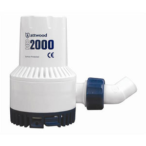 Attwood HD2000 Heavy Duty Bilge Pump - 24V 2000 GPH OutdoorUp