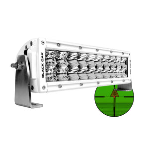 Black Oak Pro Series Double Row Combo Infrared 10" 850nm Light Bar - White OutdoorUp