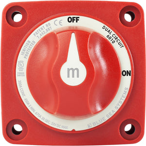 Blue Sea 6010 m-Series (Mini) Battery Switch Dual Circuit OutdoorUp