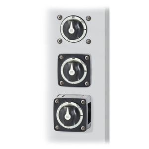 Blue Sea 6010200 Battery Switch Dual Circuit - Black OutdoorUp