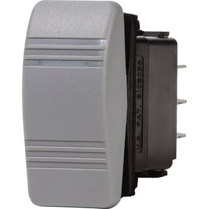 Blue Sea 8221 Water Resistant Contura III Switch - Gray OutdoorUp
