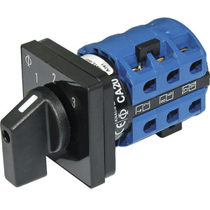 Blue Sea 9010 Switch, AV 120VAC 32A OFF +3 Positions OutdoorUp