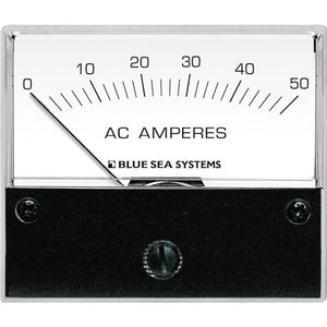Blue Sea 9630 AC Analog Ammeter 0-50 Amperes AC OutdoorUp