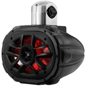 Boss Audio 6" x 9" MRWT69RGB RGB Waketower Speaker - Black OutdoorUp