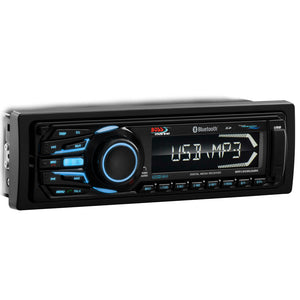Boss Audio MR1308UABK Bluetooth - Fully Marinized MP3-Compatible Digital Media Receiver w/USB SD Memory Card Ports Aux Input OutdoorUp