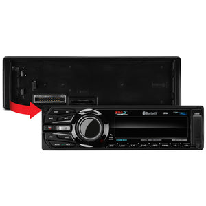 Boss Audio MR1308UABK Bluetooth - Fully Marinized MP3-Compatible Digital Media Receiver w/USB SD Memory Card Ports Aux Input OutdoorUp