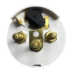 Faria Chesapeake White SS 2" Trim Gauge (OMC Cobra (93 - 94) Volvo SX - MD Models) OutdoorUp