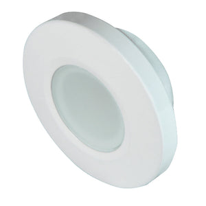 Lumitec Orbit - Flush Mount Down Light - White Finish - 4-Color Blue/Red/Purple/White Non Dimming OutdoorUp