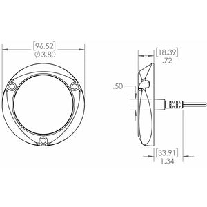 Lumitec SeaBlazeX2 LED Underwater Light - Dual Color - White/Blue OutdoorUp