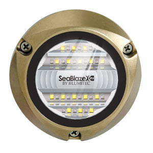 Lumitec SeaBlazeX2 LED Underwater Light - Dual Color - White/Blue OutdoorUp
