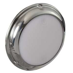 Lumitec TouchDome - Dome Light - Polished SS Finish - 2-Color White/Red Dimming OutdoorUp