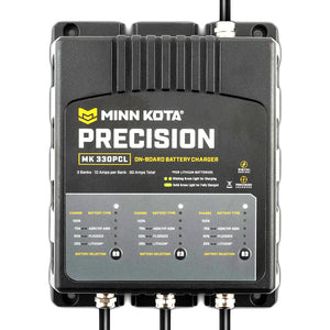 Minn Kota On-Board Precision Charger MK-330 PCL 3 Bank x 10 AMP LI Optimized Charger OutdoorUp