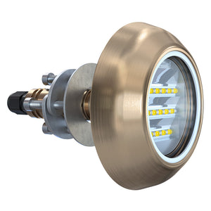 OceanLED Explore E7 Thru Hull - 50 Degree Angle - Blue White OutdoorUp