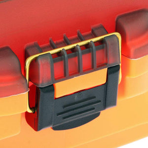 Plano 2-Tray Tackle Box w/Dual Top Access - Smoke Bright Orange OutdoorUp