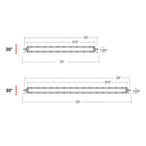 RIGID Industries SAE Compliant SR-SRS 20" Light Bar - Black OutdoorUp