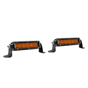 RIGID Industries SR Series SAE 6" w/Amber Pro Lens - Pair OutdoorUp