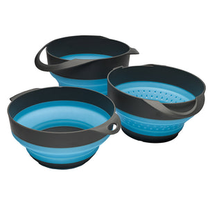 S.O.L. Survive Outdoors Longer Flat Pack Bowls Strainer Set OutdoorUp
